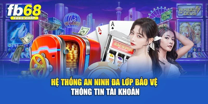 Hệ thống an ninh đa lớp bảo vệ thông tin tài khoản
