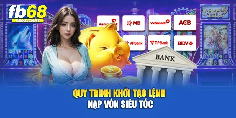 Quy trình khởi tạo lệnh nạp vốn siêu tốc